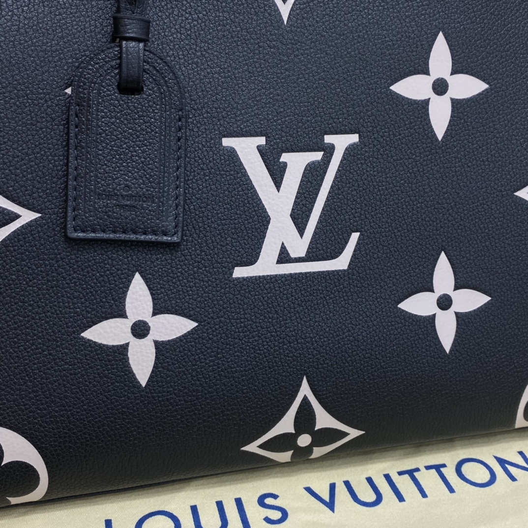 Louis Vuitton GRAND PALAIS Tote Bag M45842 Black/Beige